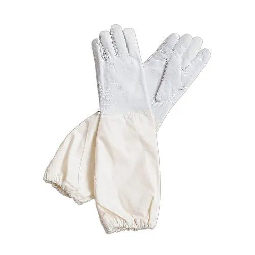 Goatskin Beekeeping glove with long sleeve