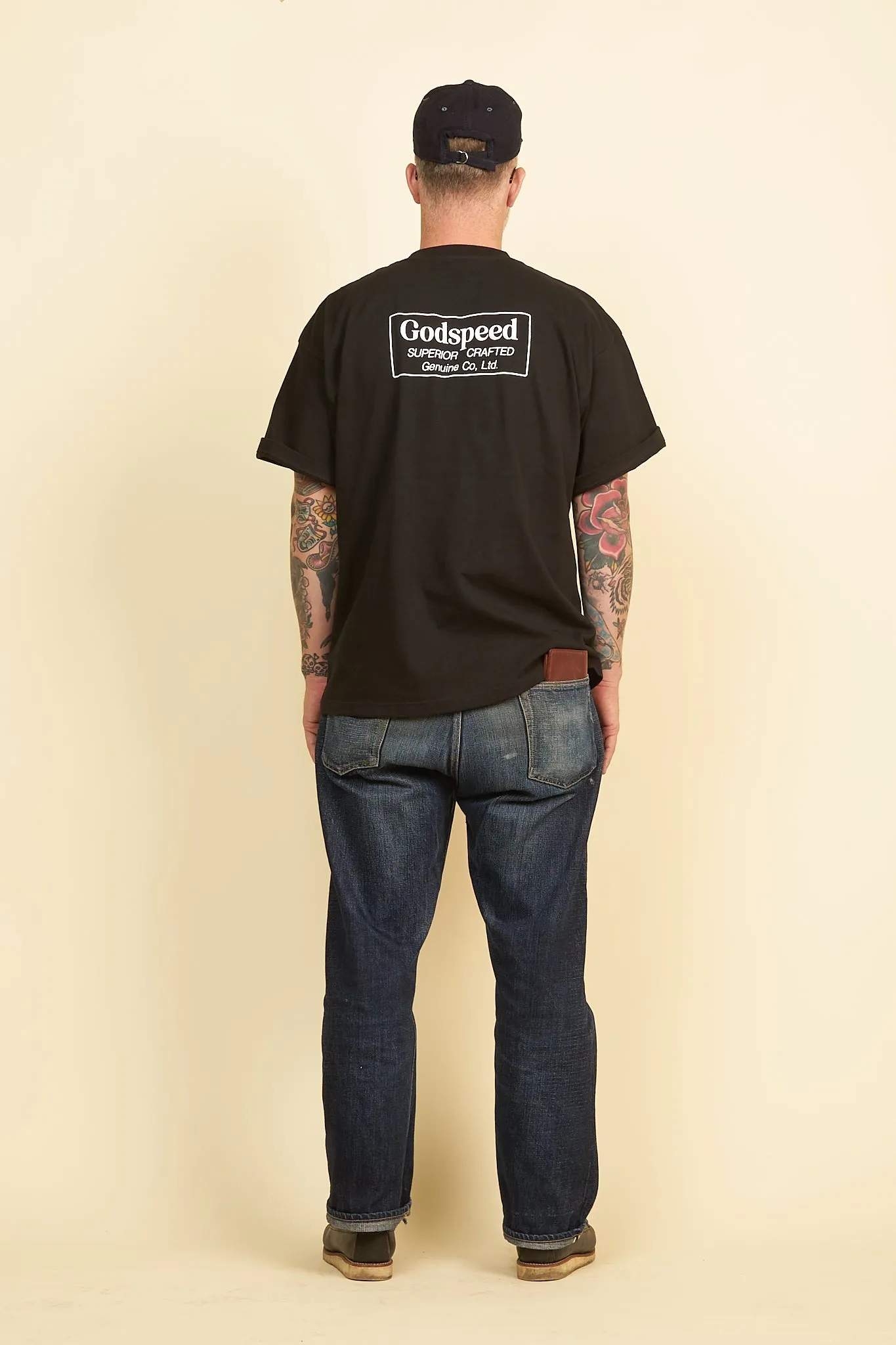 Godspeed 'Genuine' Heavyweight Organic T-Shirt - Black