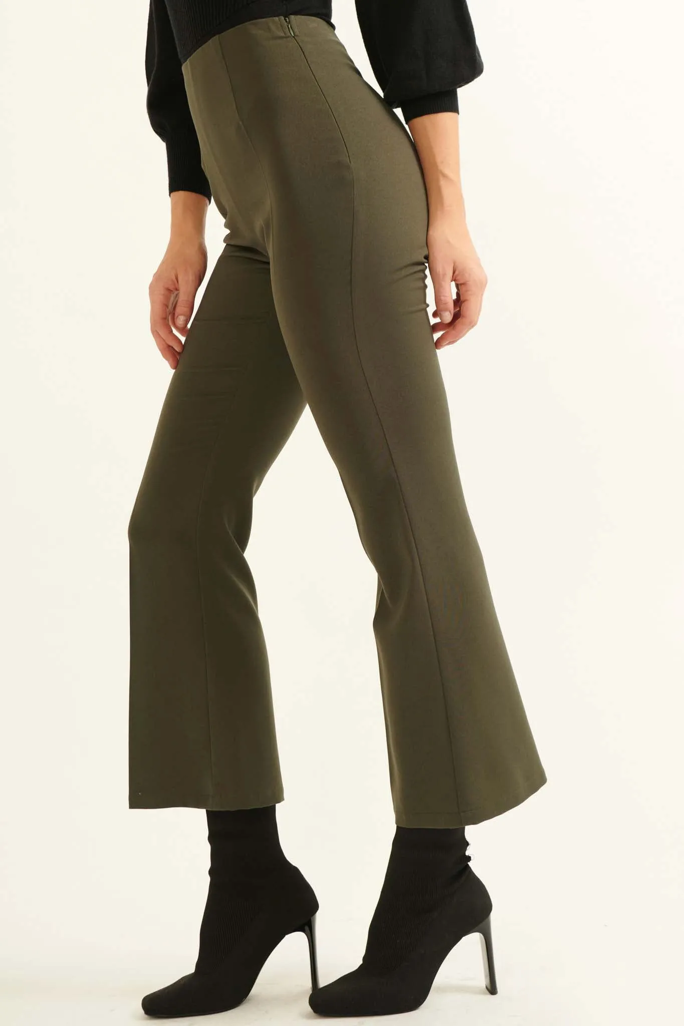 Going Forward Solid Flare Pants