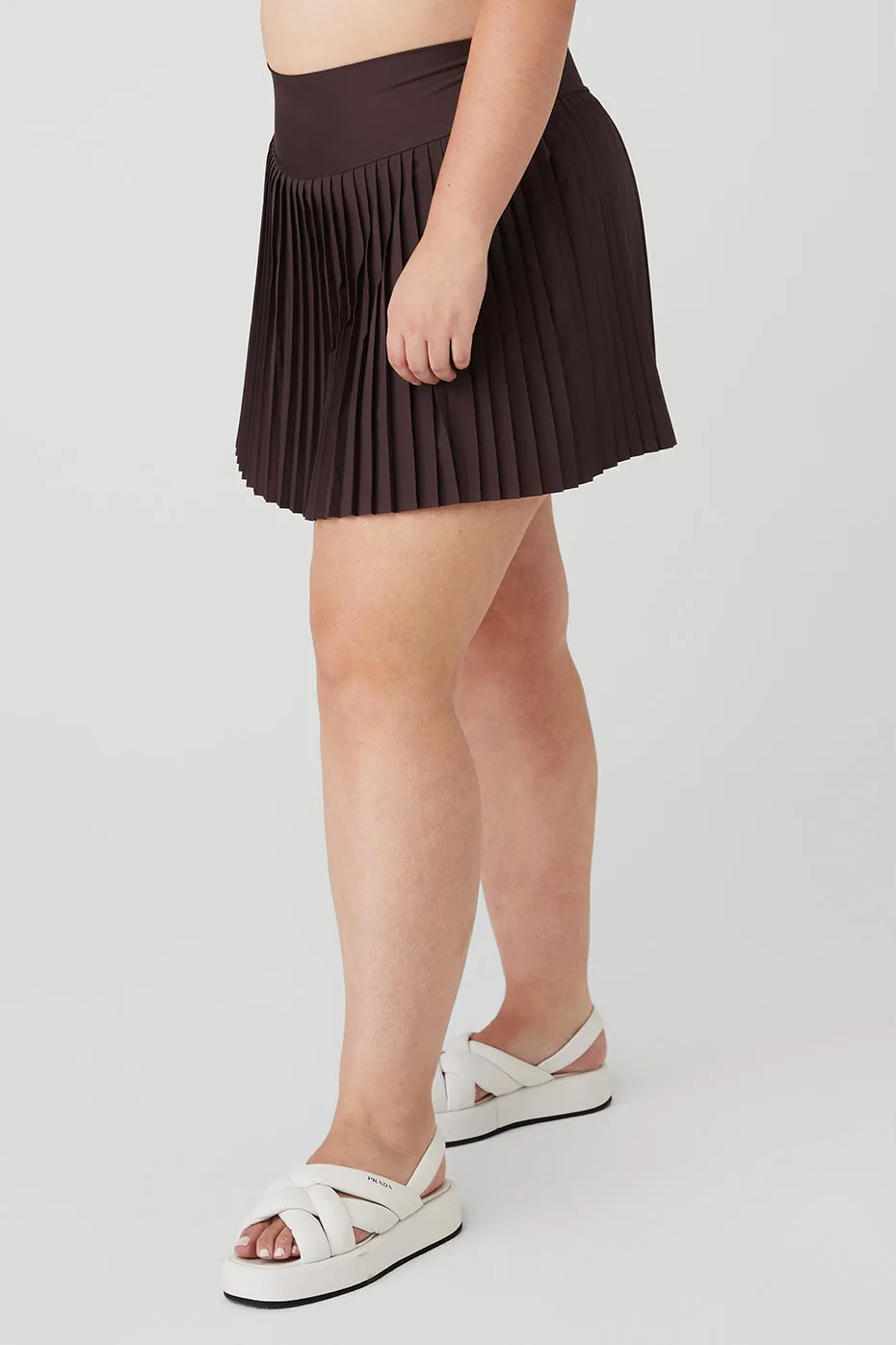 Grand Slam Tennis Skirt - Raisin