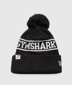 Gymshark New Era Tab Beanie - Black