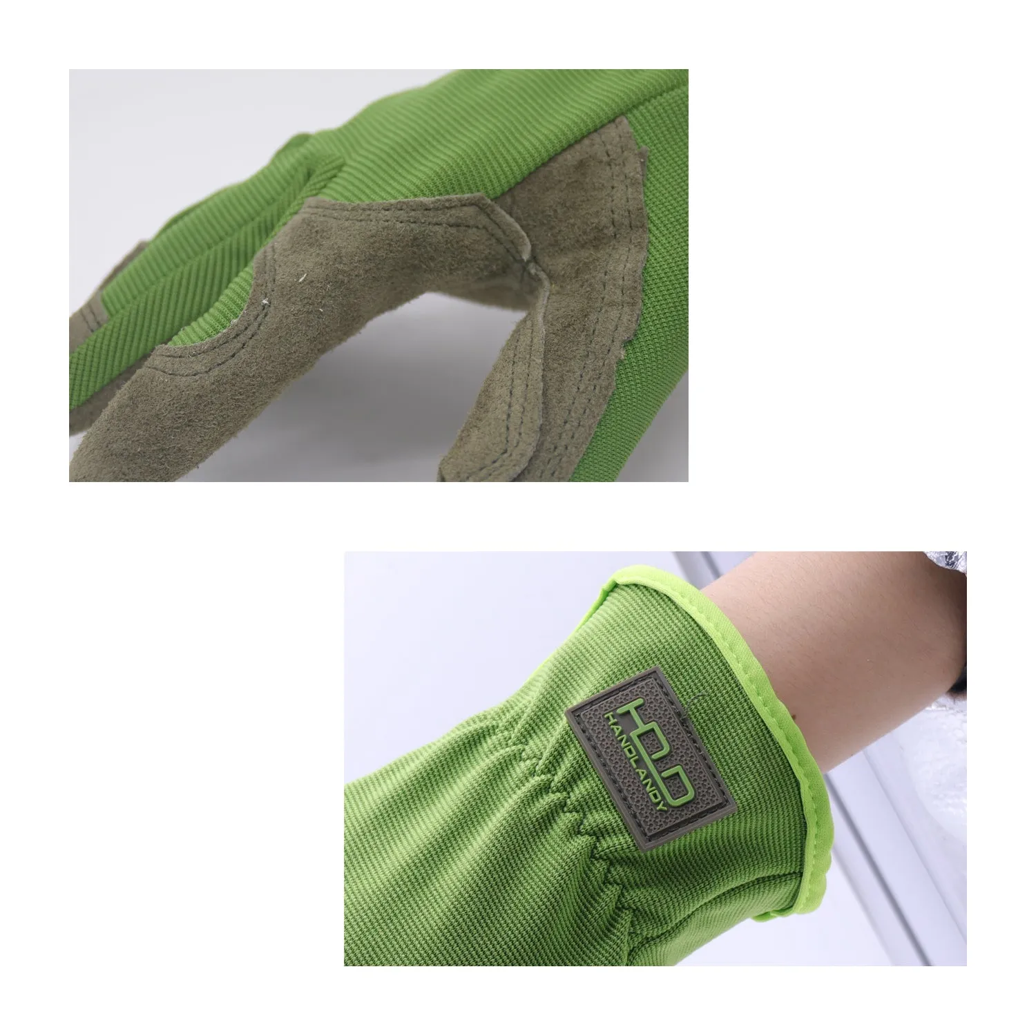 Handlandy Wholesale Men Women Gardening Gloves Leather Dexterity Breathable 5964 (36/72/120 Pairs)