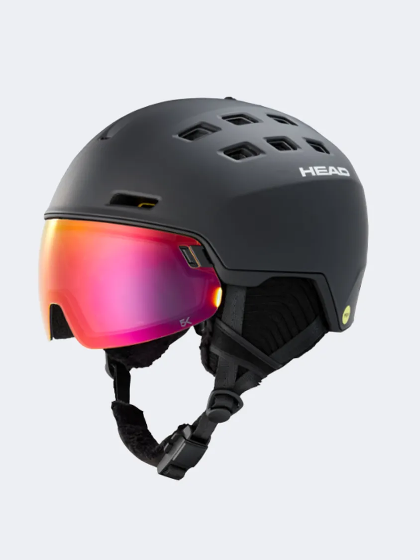 Head Radar 5K Mips Visor Unisex Skiing Protection Black