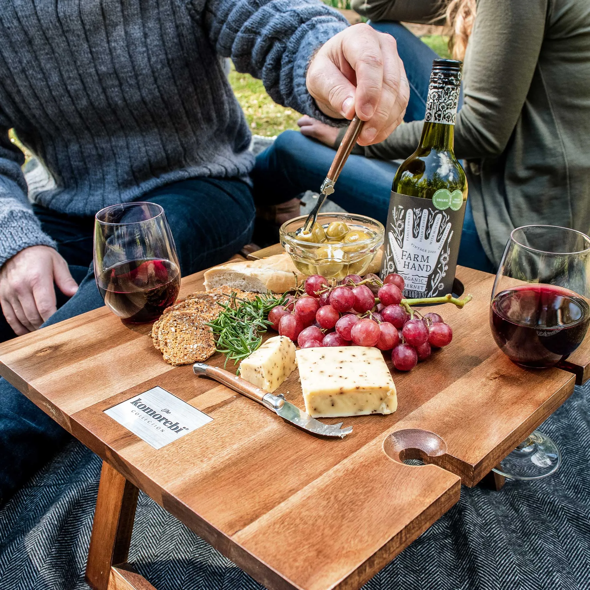 Herringbone Picnic Blanket