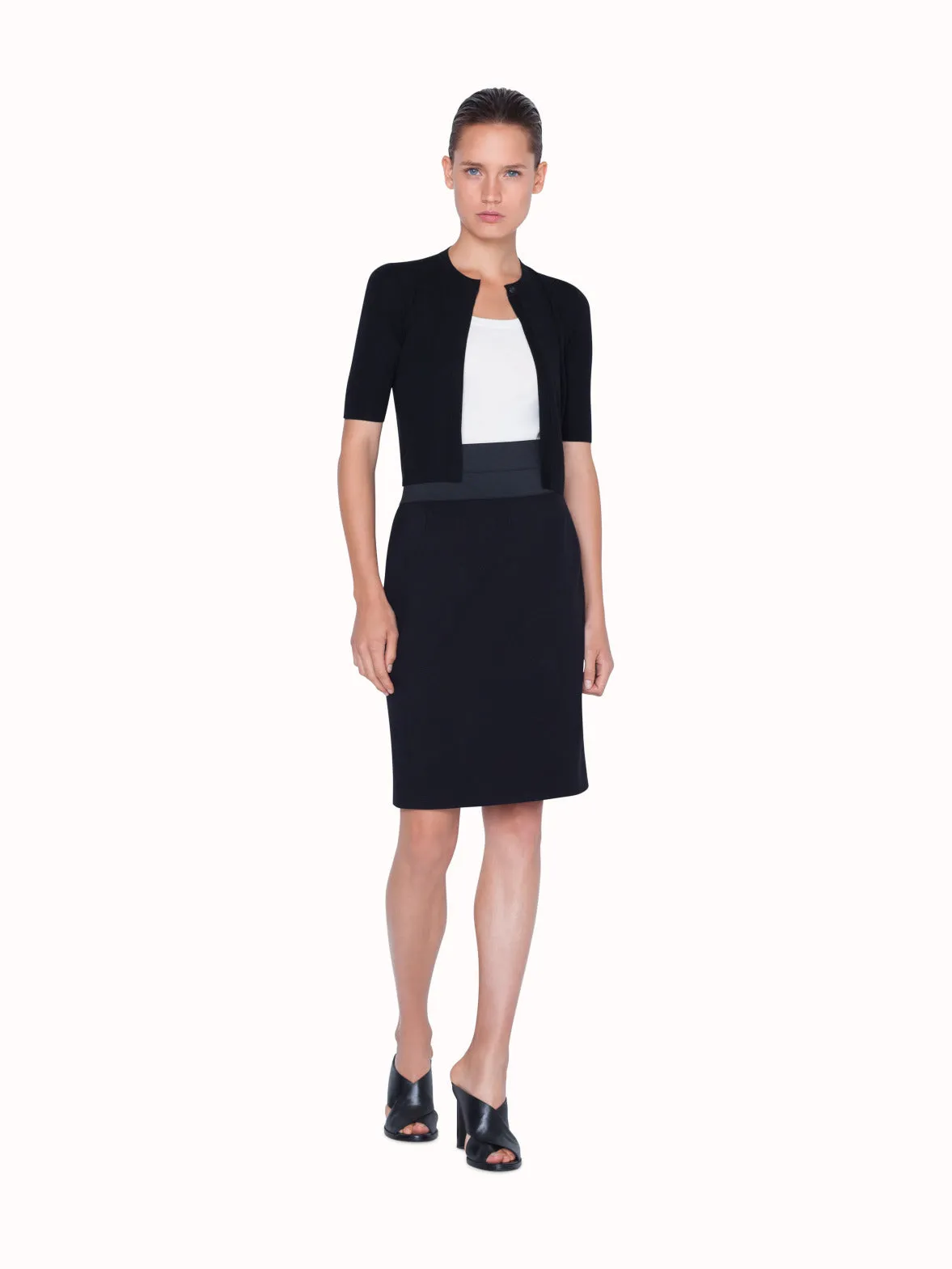 Jersey Pencil-Skirt