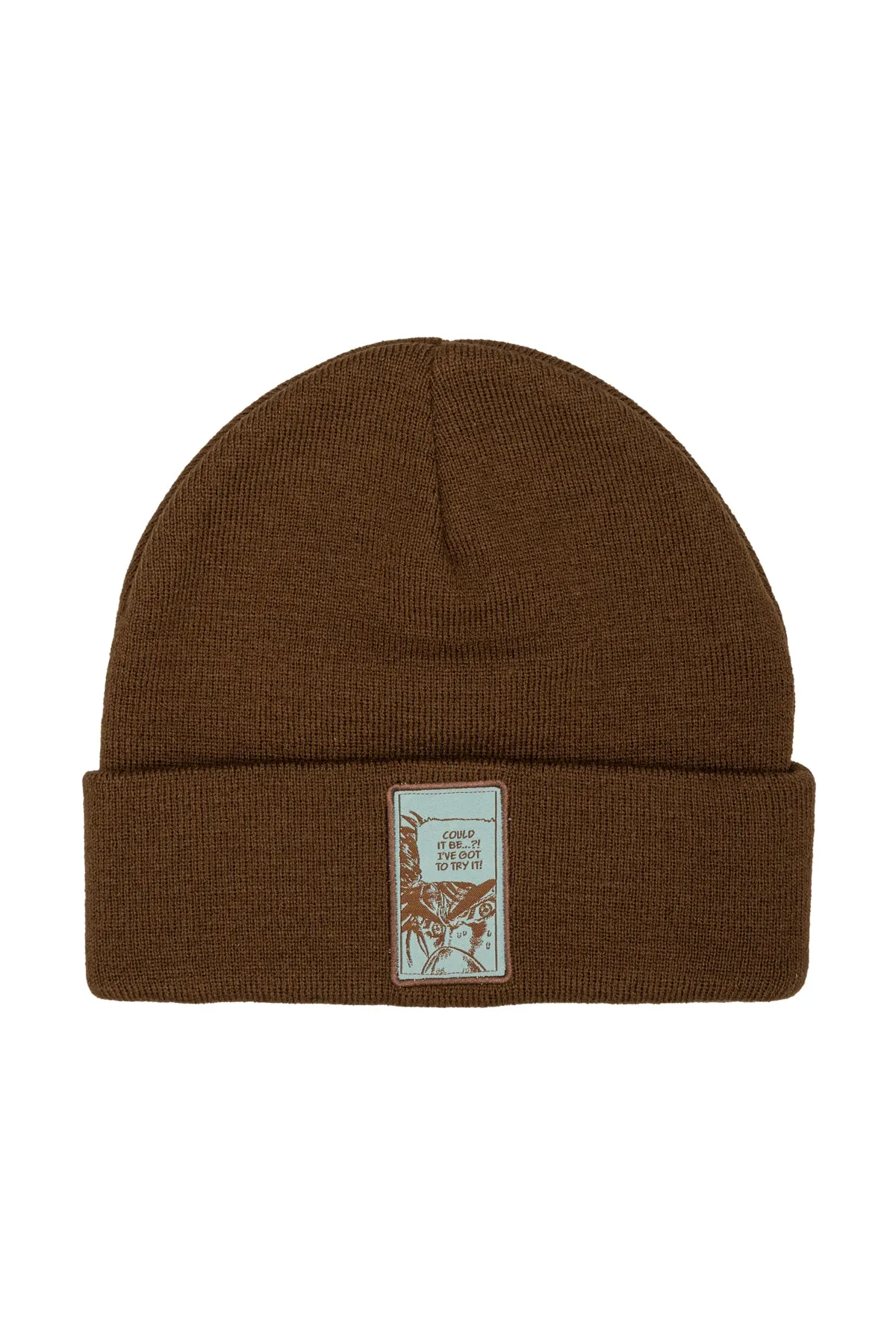 JoJo's Bizarre Adventure Battle Tendency Embroidered Beanie - Brown