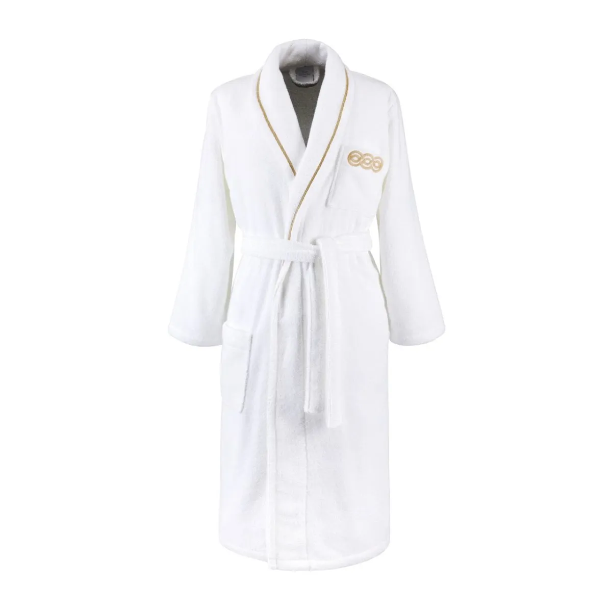 Joyau Shawl collar Bathrobe (Men's) by Yves Delorme