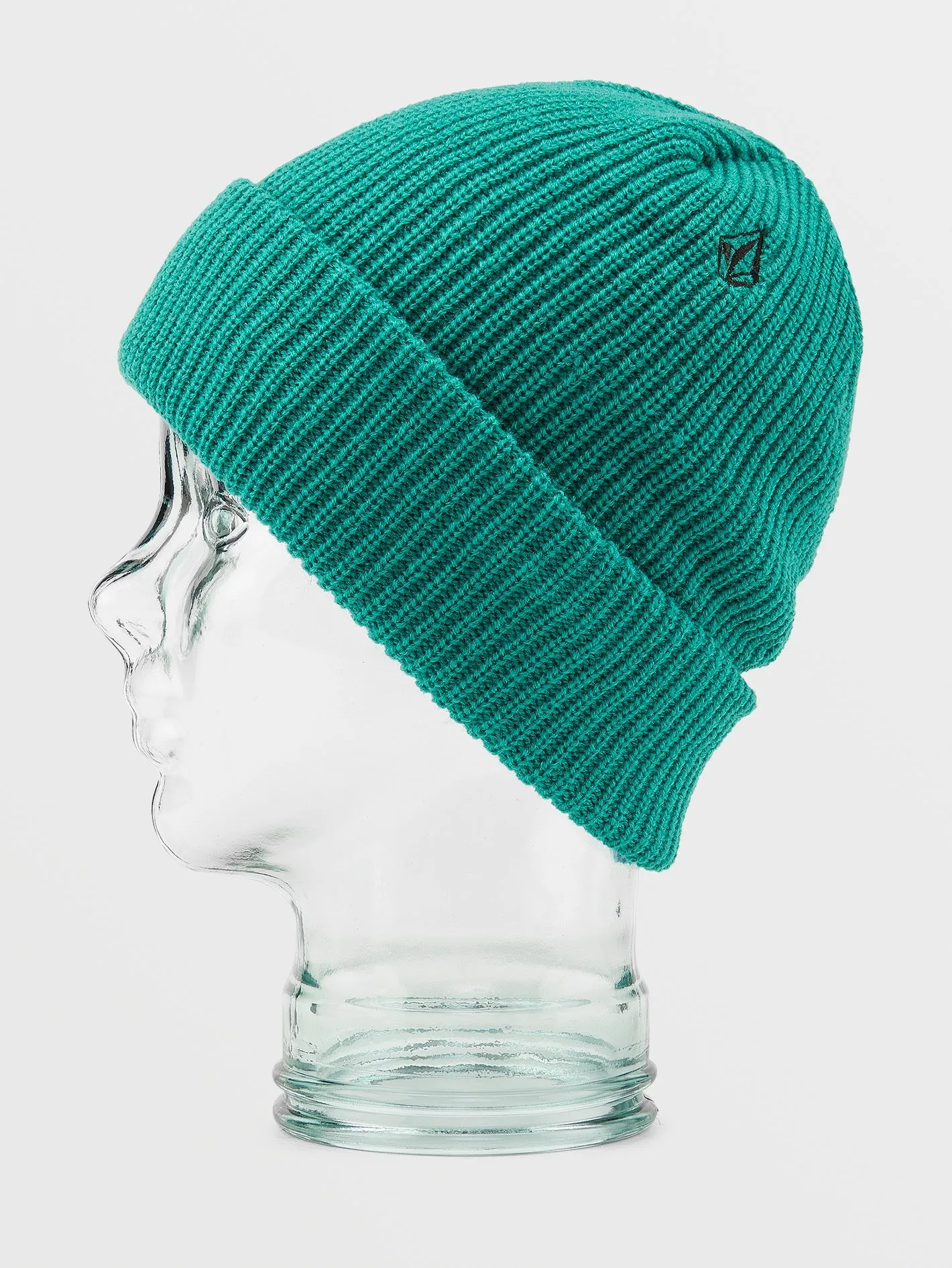 Kids Youth Lined Beanie - Vibrant Green