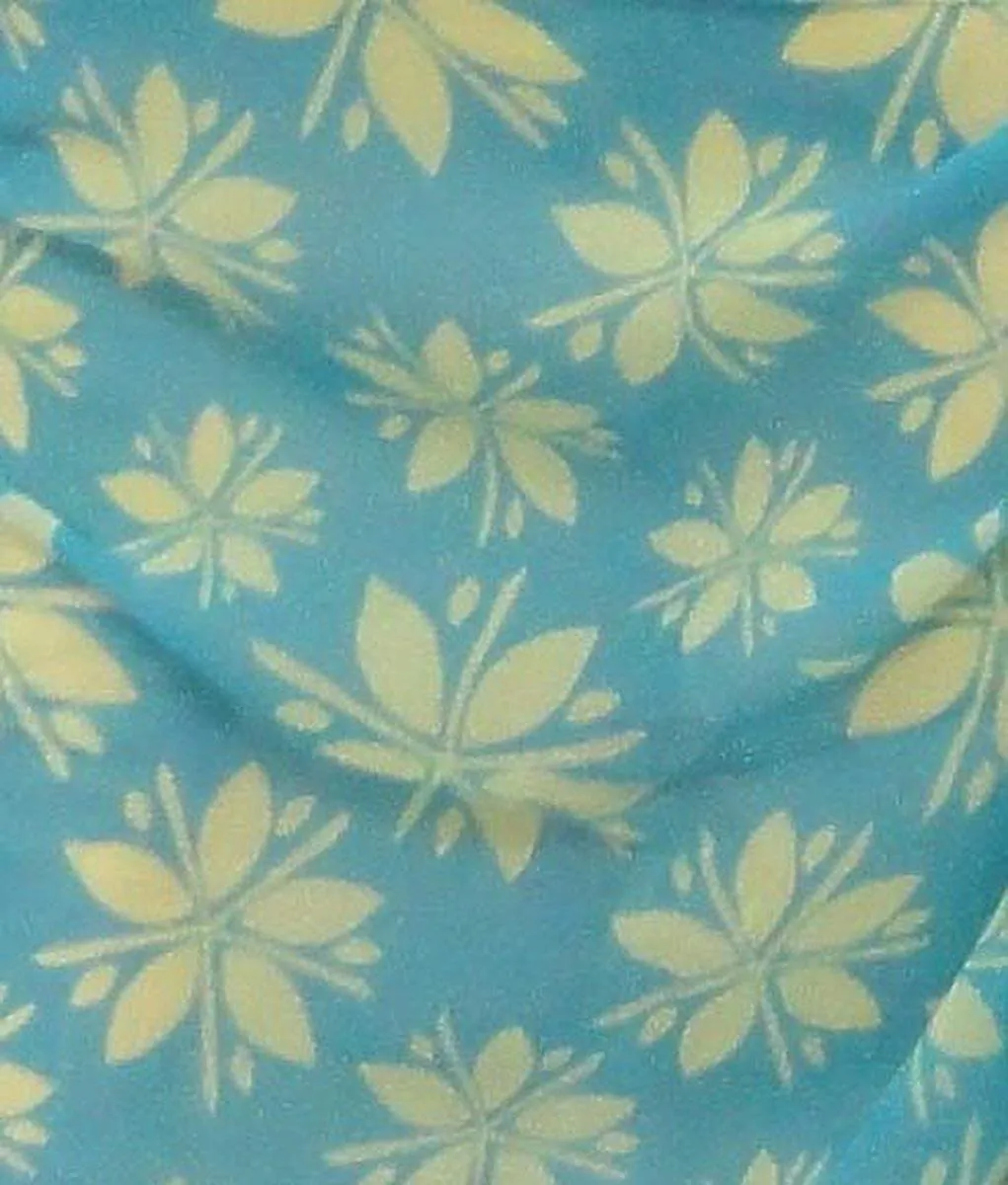 LA LEELA TV Hawaiian Beach Wrap Girl Sarong Printed 72"X21" Bright Blue_5739