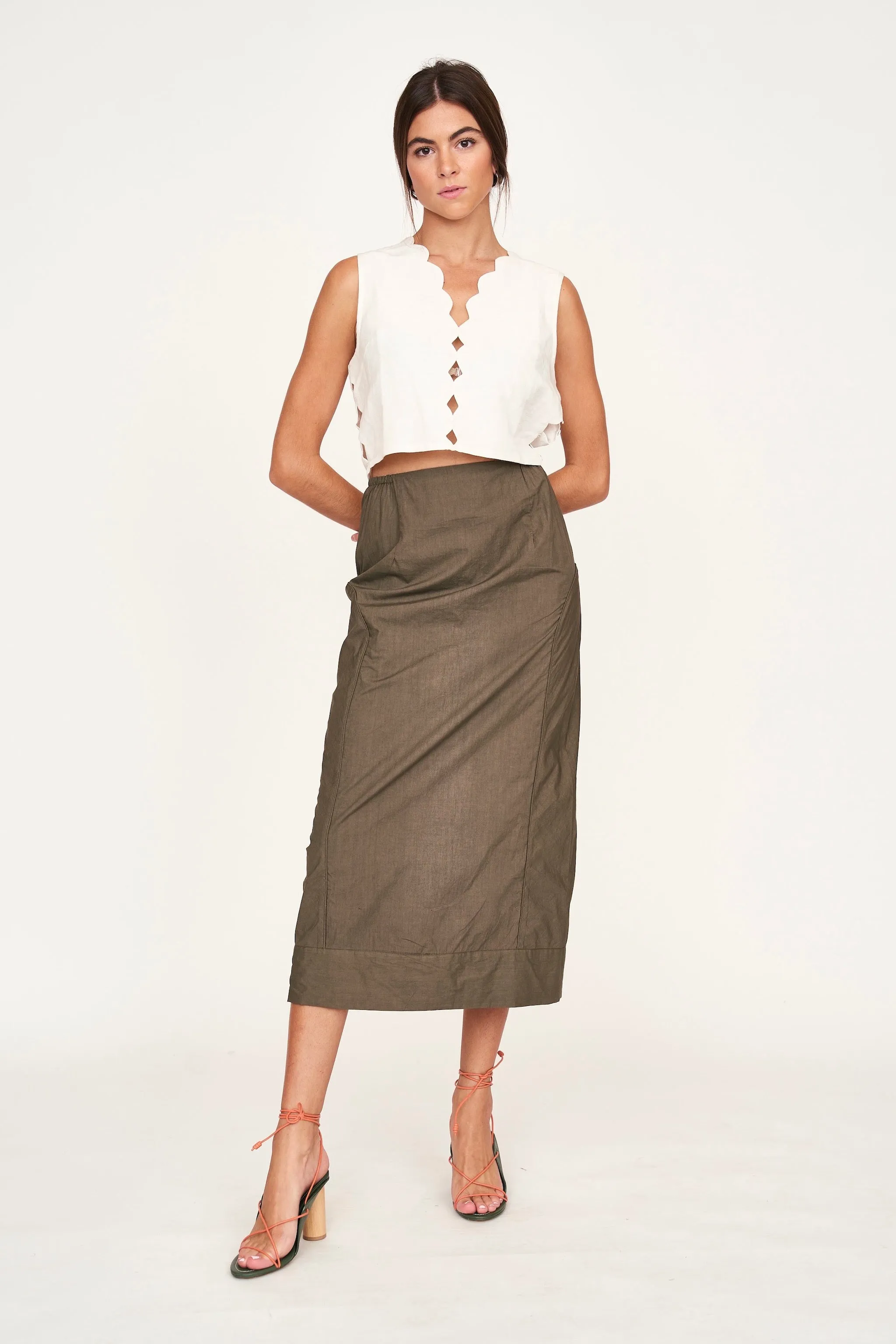 Lexington Skirt in Branch