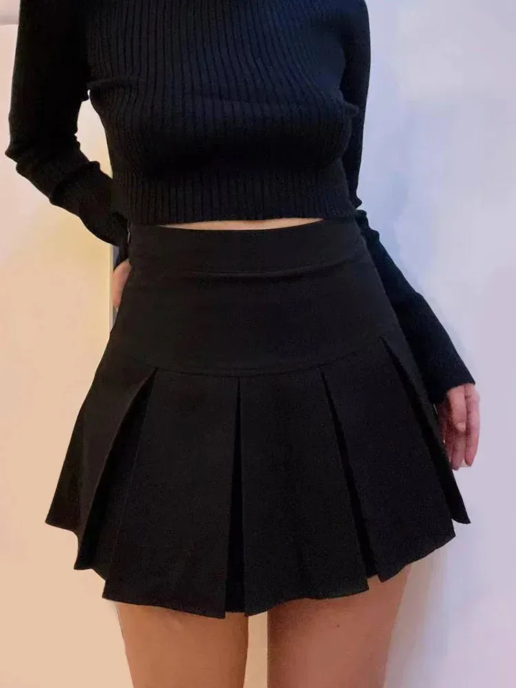 Liora Pleated Mini Skirt