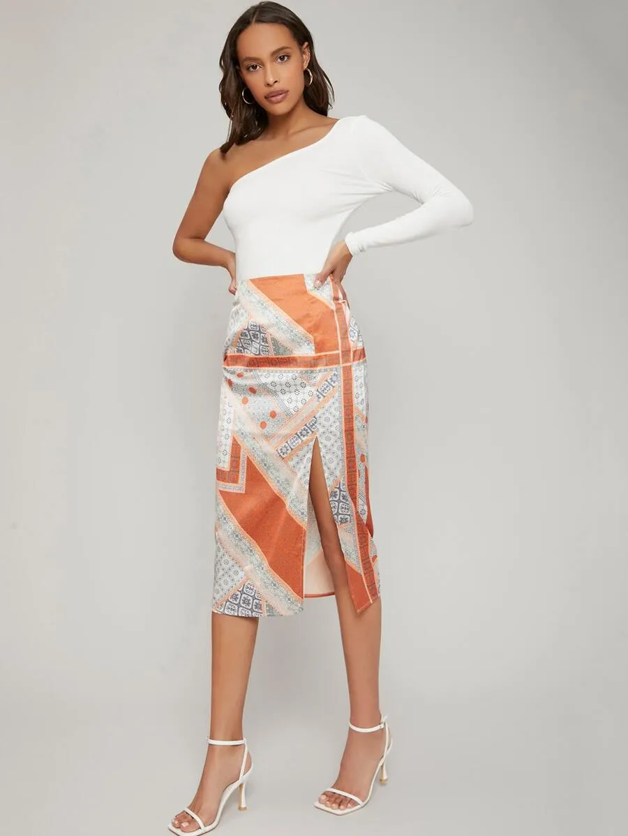 Make A Scene SLIT PENCIL SKIRT