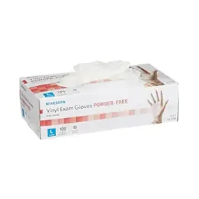 Mckesson Glove Vinyl Powder Free Stretch Large 14818 100ct