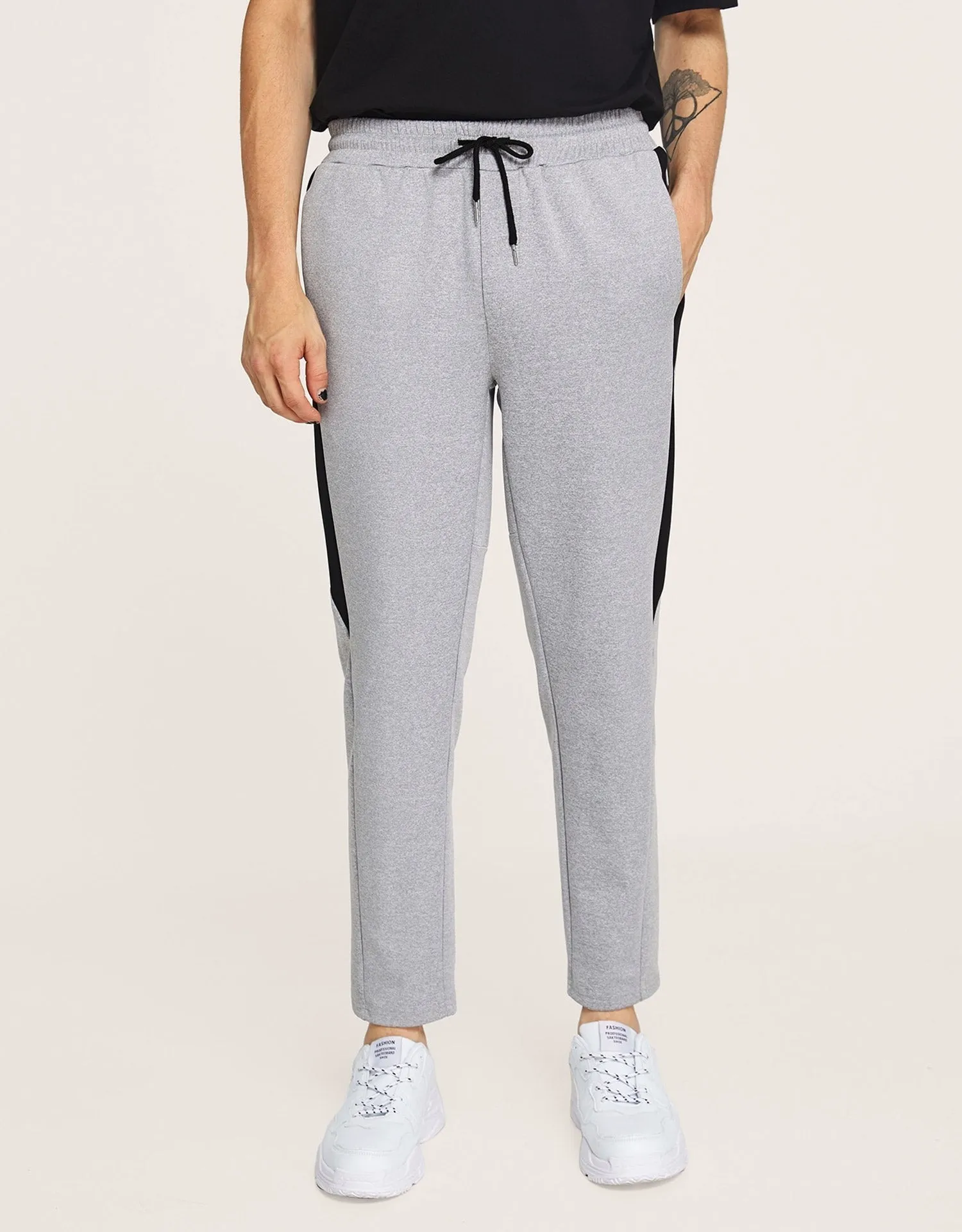 Men Grey Pants