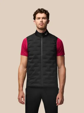 Men’s Golf Lightweight Hybrid Gilet - Black