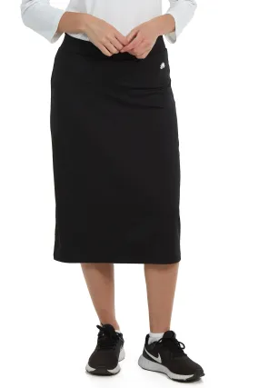 Midi Basic Skort 26"-Black