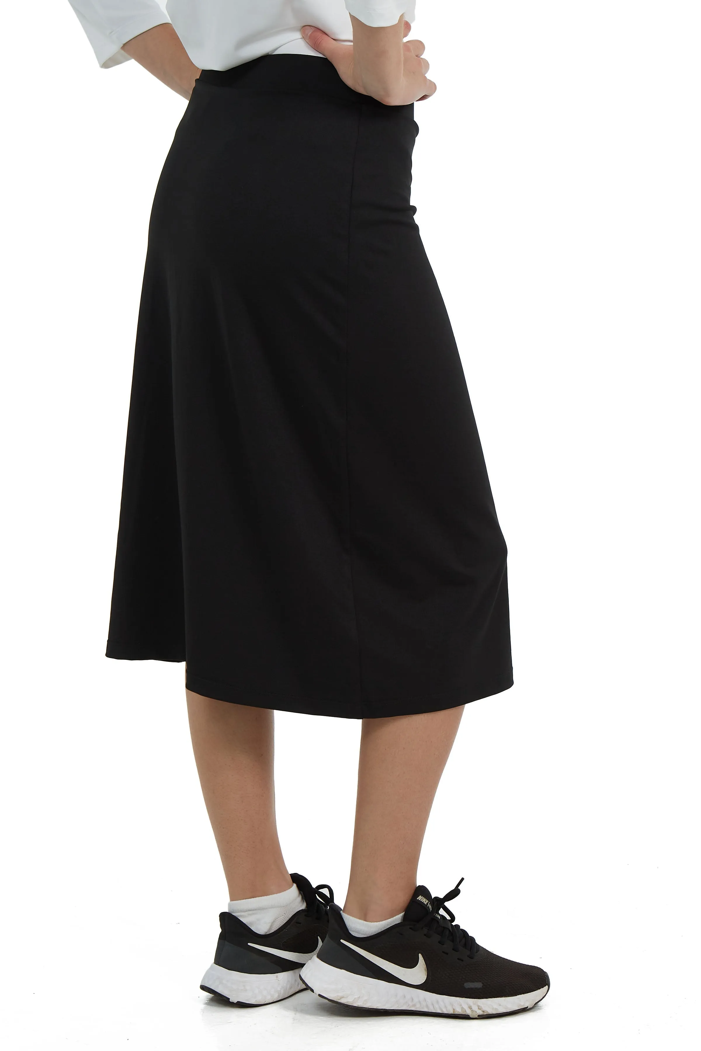 Midi Basic Skort 26"-Black