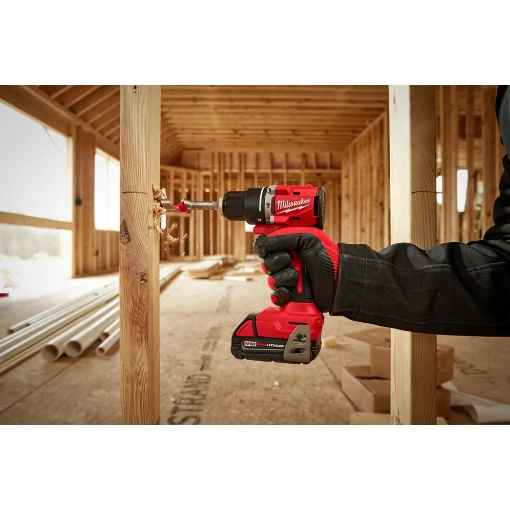 Milwaukee 3602-20 M18 Compact Brushless 1/2" Hammer Drill/Driver