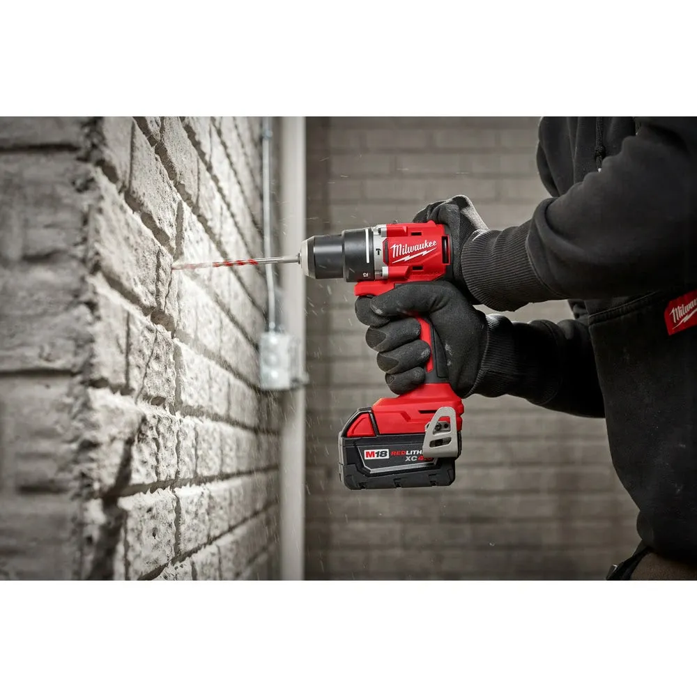 Milwaukee 3602-20 M18 Compact Brushless 1/2" Hammer Drill/Driver