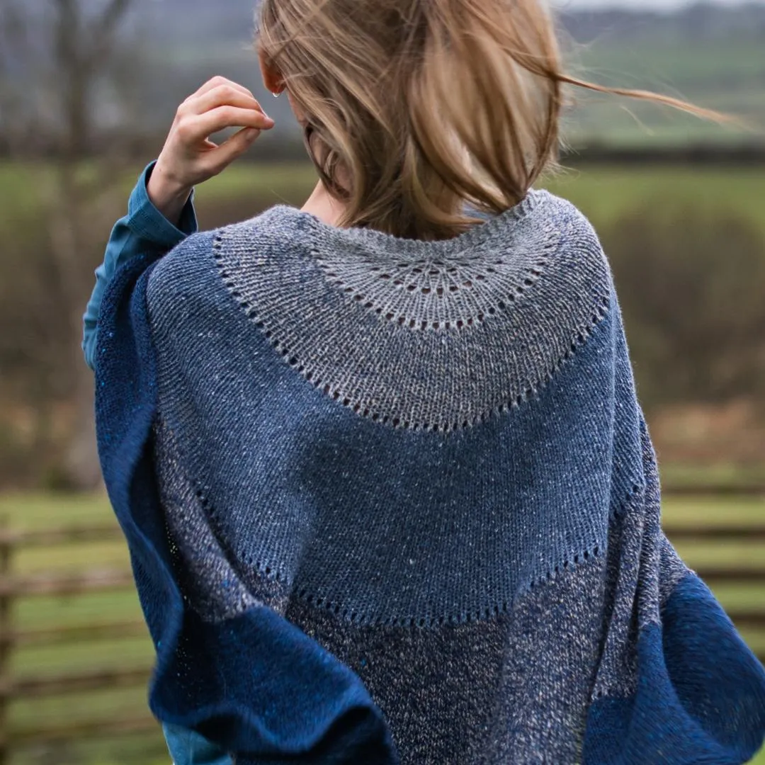 Moon Phases Shawl Pattern