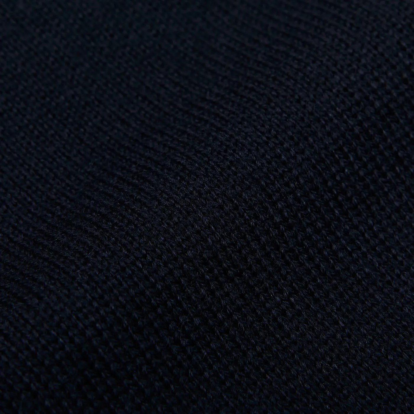 Navy Blue Knitted Merino Wool Waistcoat