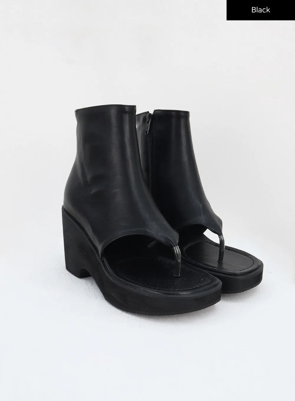 Open Toe Ankle Boots BA318