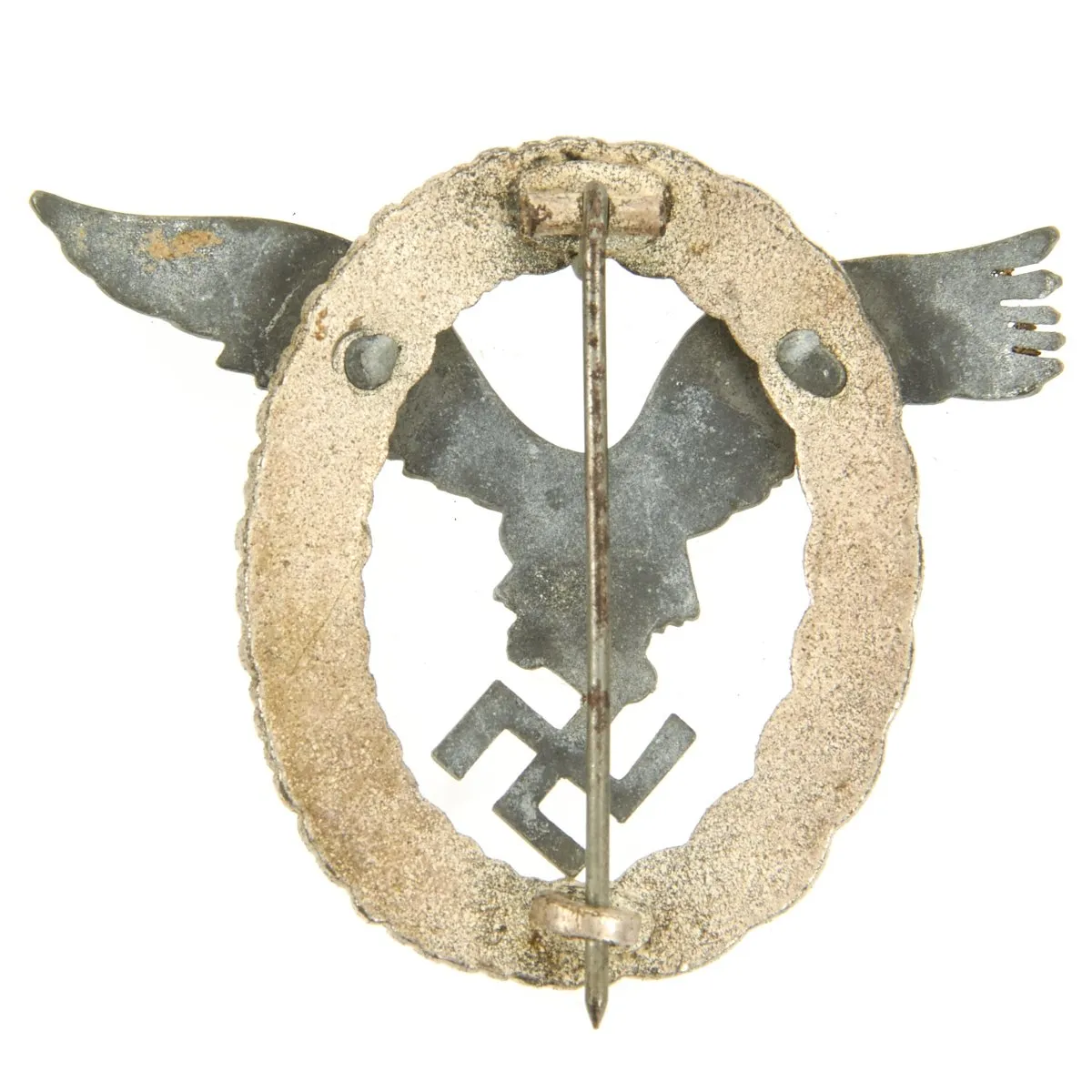 Original German WWII Luftwaffe Late War Pilot Badge