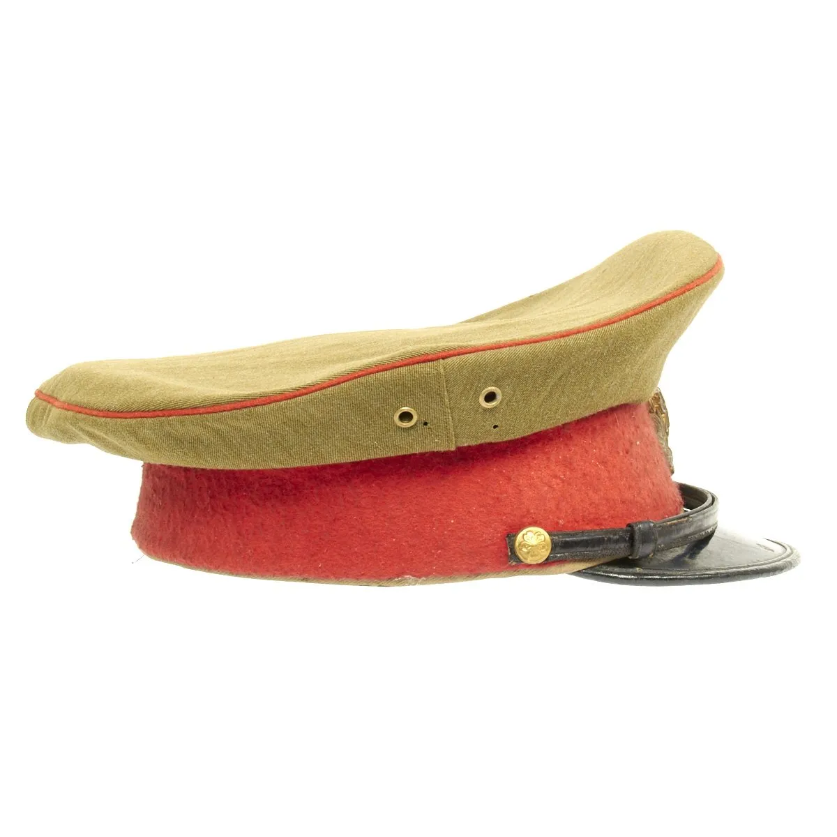 Original Japanese WWII Imperial Guard Officer Visor Cap