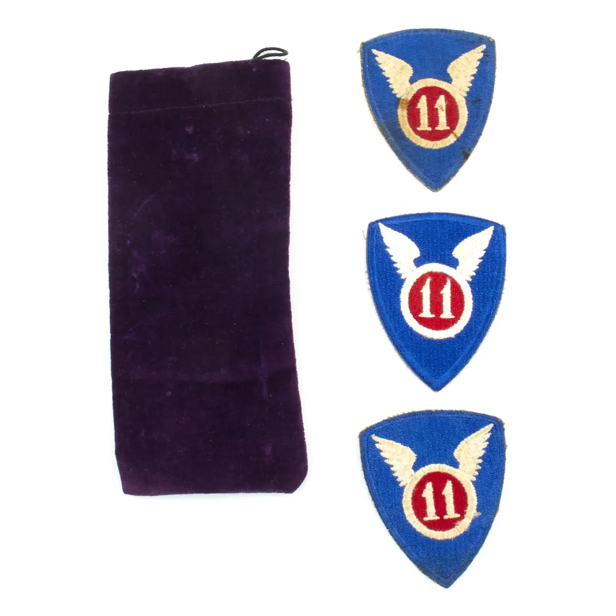 Original U.S. WWII 11th Airborne DSC - MacArthur Honor Guard- Los Banos Liberator Grouping