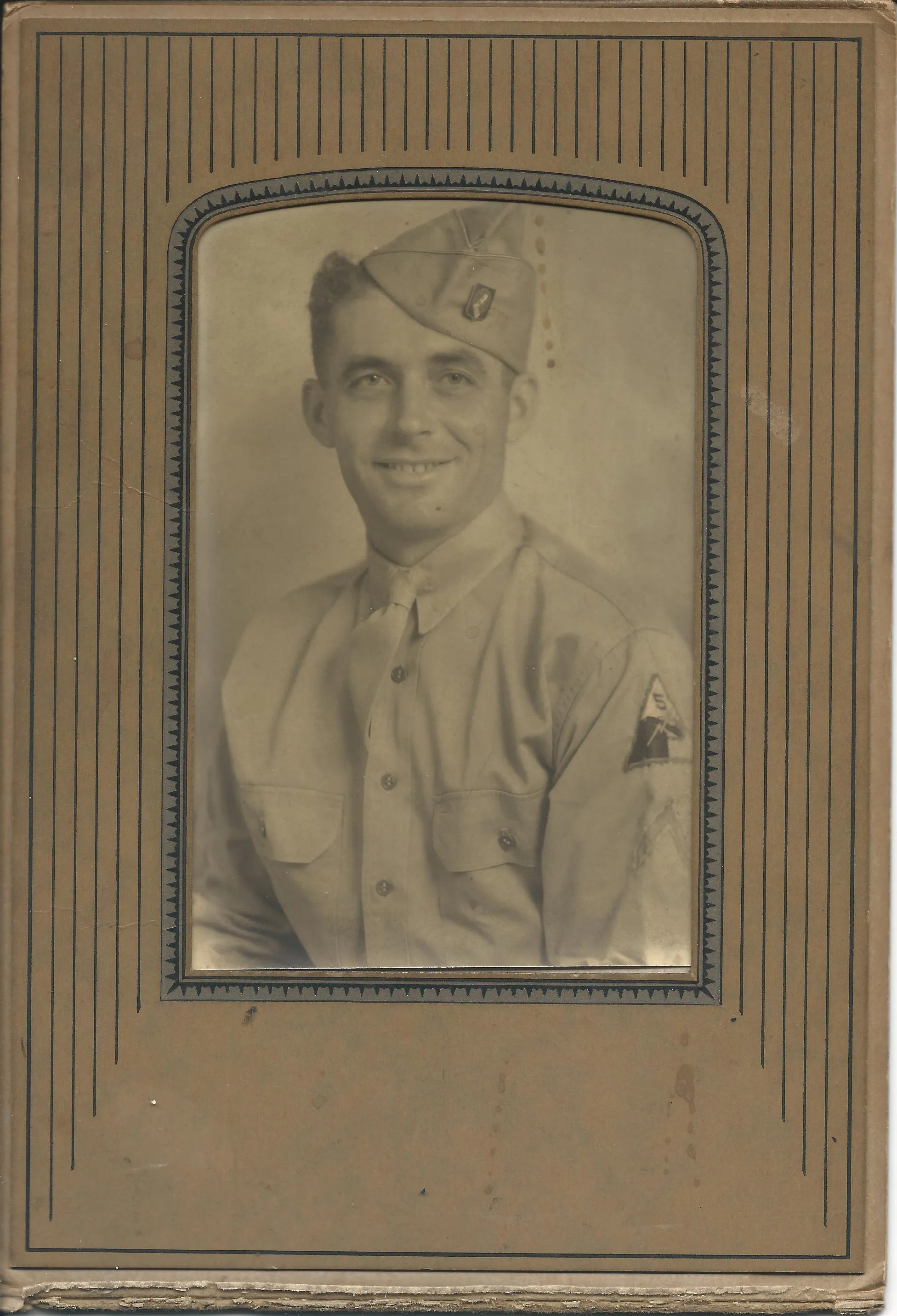 Original U.S. WWII 5th Armored Division Named Grouping - Wounded In Action