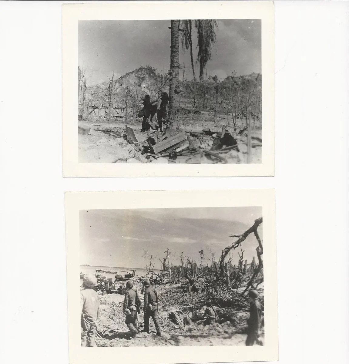 Original U.S. WWII USMC Battle of Iwo Jima Combat Photographer Grouping