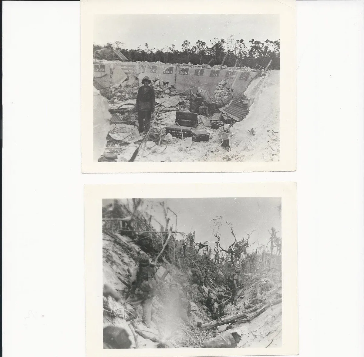 Original U.S. WWII USMC Battle of Iwo Jima Combat Photographer Grouping