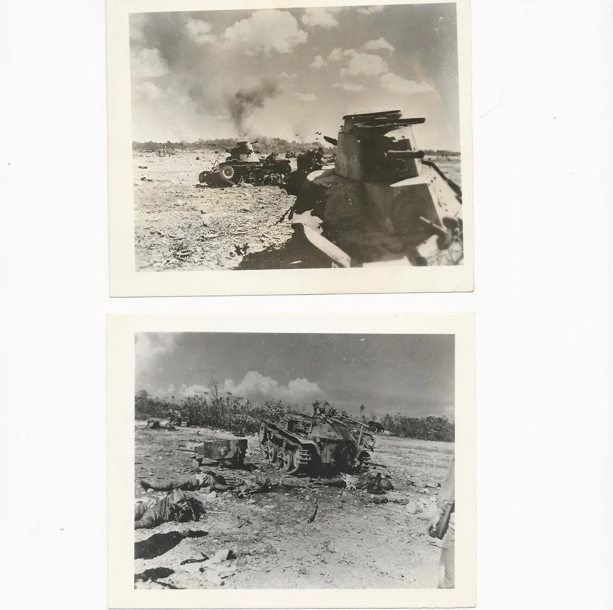 Original U.S. WWII USMC Battle of Iwo Jima Combat Photographer Grouping