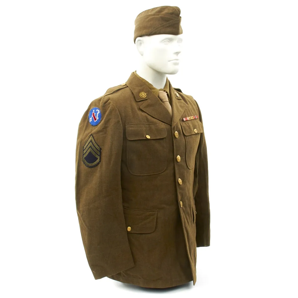 Original WWII Amphibious Forces 4th Engineer Special Brigade Uniform Grouping