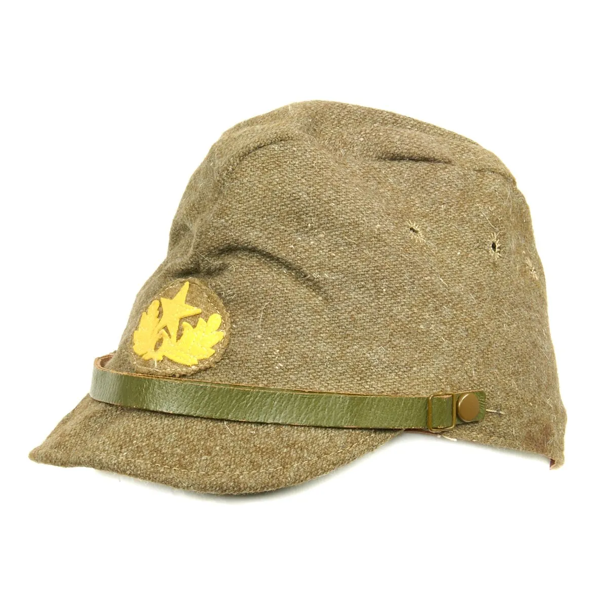 Original WWII Japanese Army Imperial Guard Wool Forage Cap