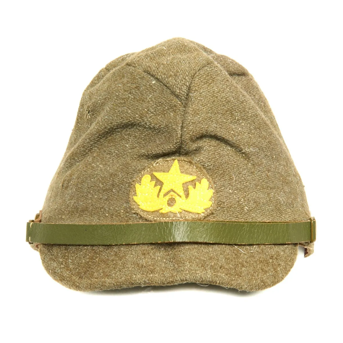 Original WWII Japanese Army Imperial Guard Wool Forage Cap