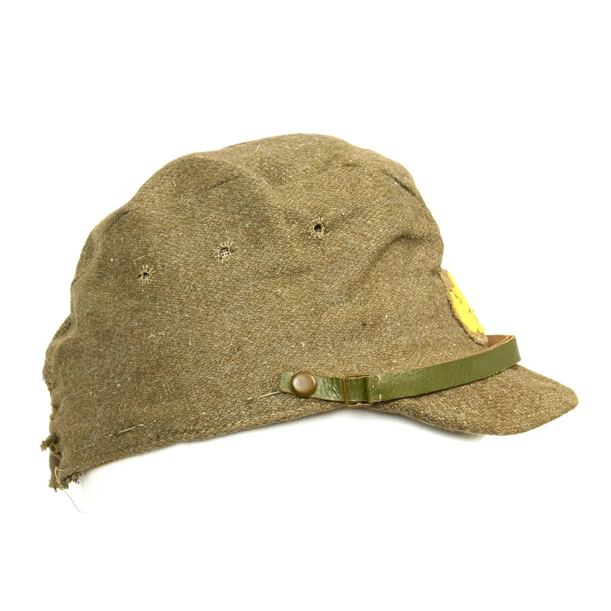 Original WWII Japanese Army Imperial Guard Wool Forage Cap