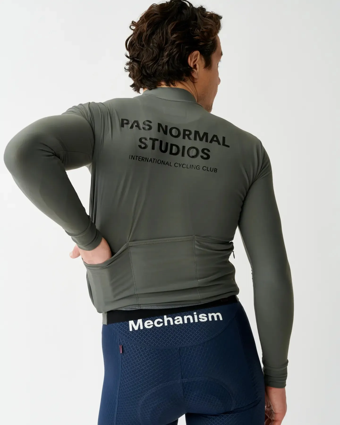 PAS NORMAL STUDIOS Mechanism Long Sleeve Jersey - Dark Grey