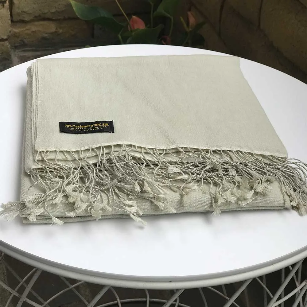 Pashmina Shawl Champagne