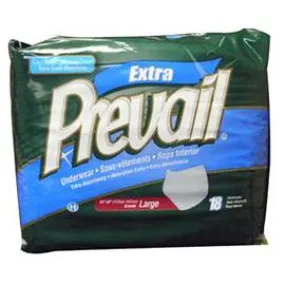 Prevail Protective Underwear X-Large 58" - 68" - One pkg of 14 each