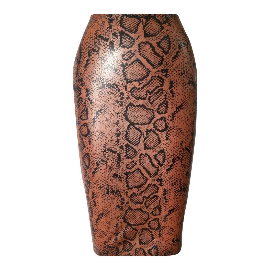 Print Pencil Skirt READY TO SHIP