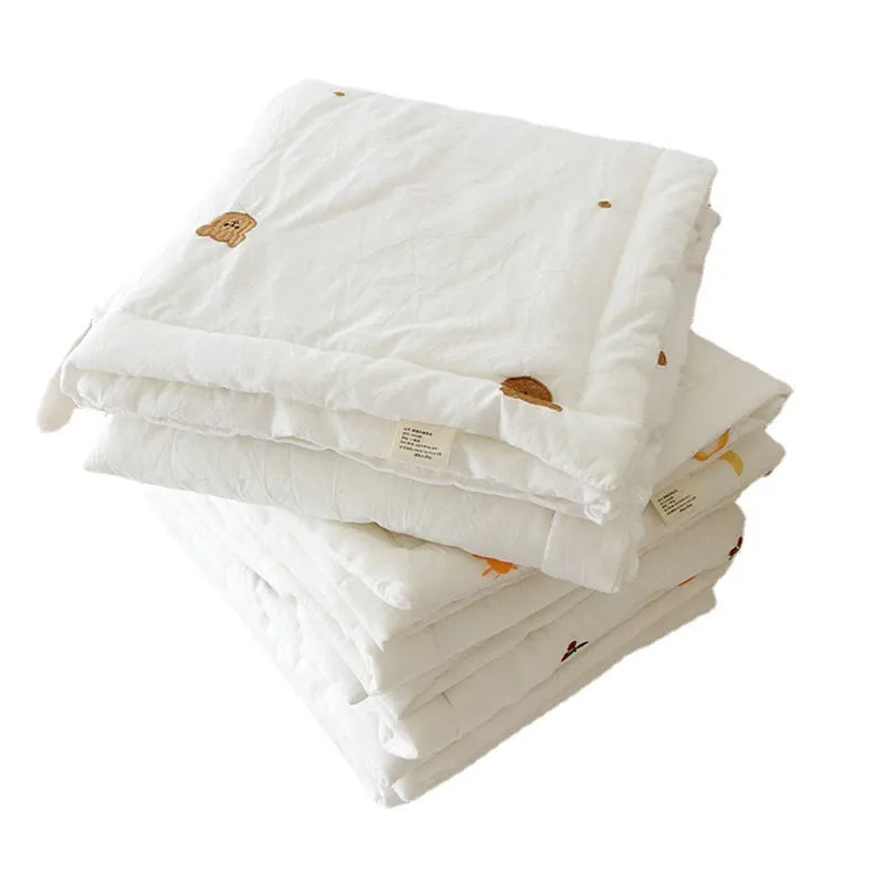 Pure Cotton Embroidered Baby Quilt