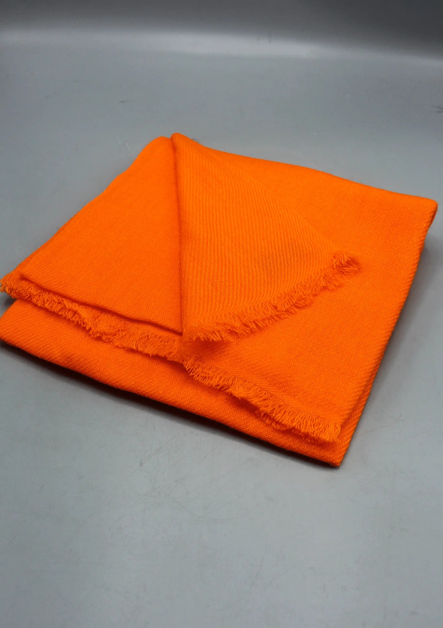 Pure Pashmina Shawl Orange