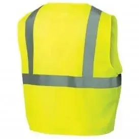 PYRAMEX - SE Class 2 Vest - Lime Mesh w/ Silver Reflective Tape