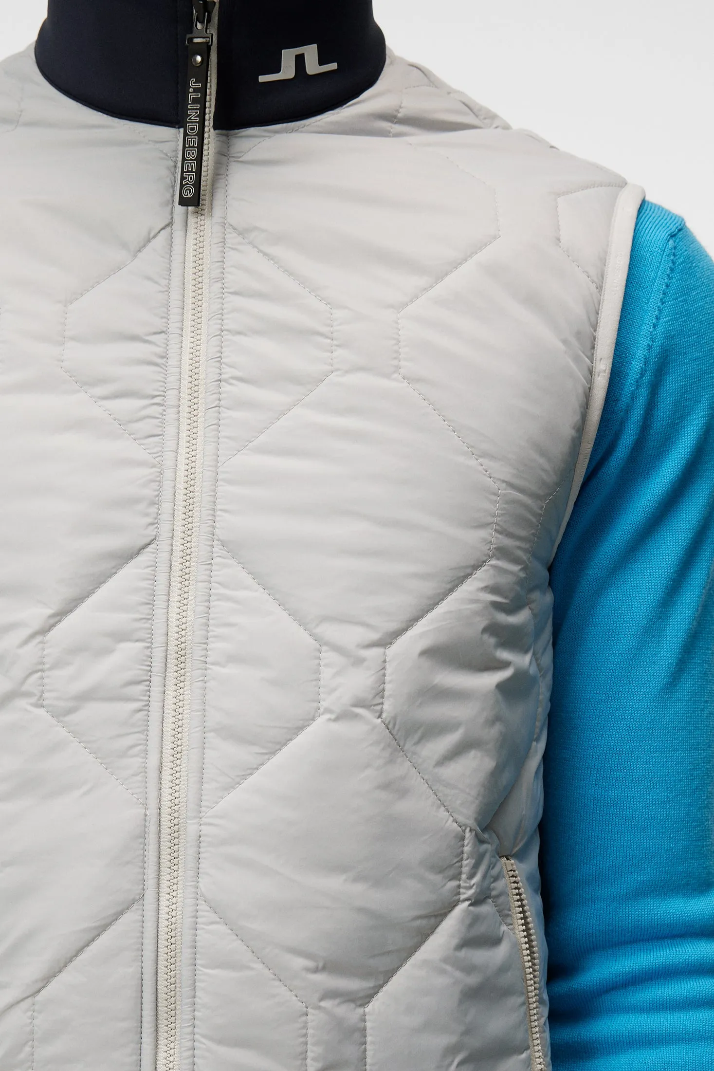 Quilt Hybrid Vest / High Rise