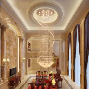 Raindrop Crystal Chandelier Ball Shape