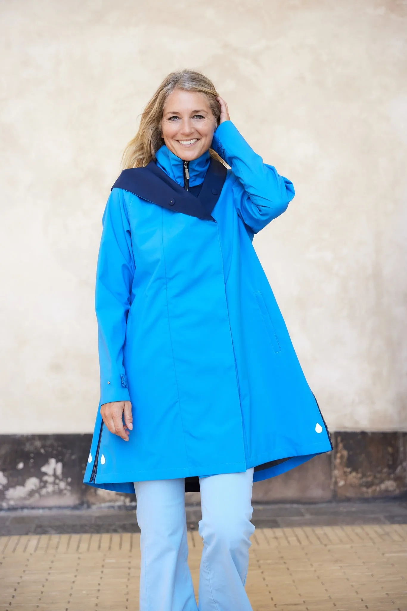 Regn Denise Jacket - Blue