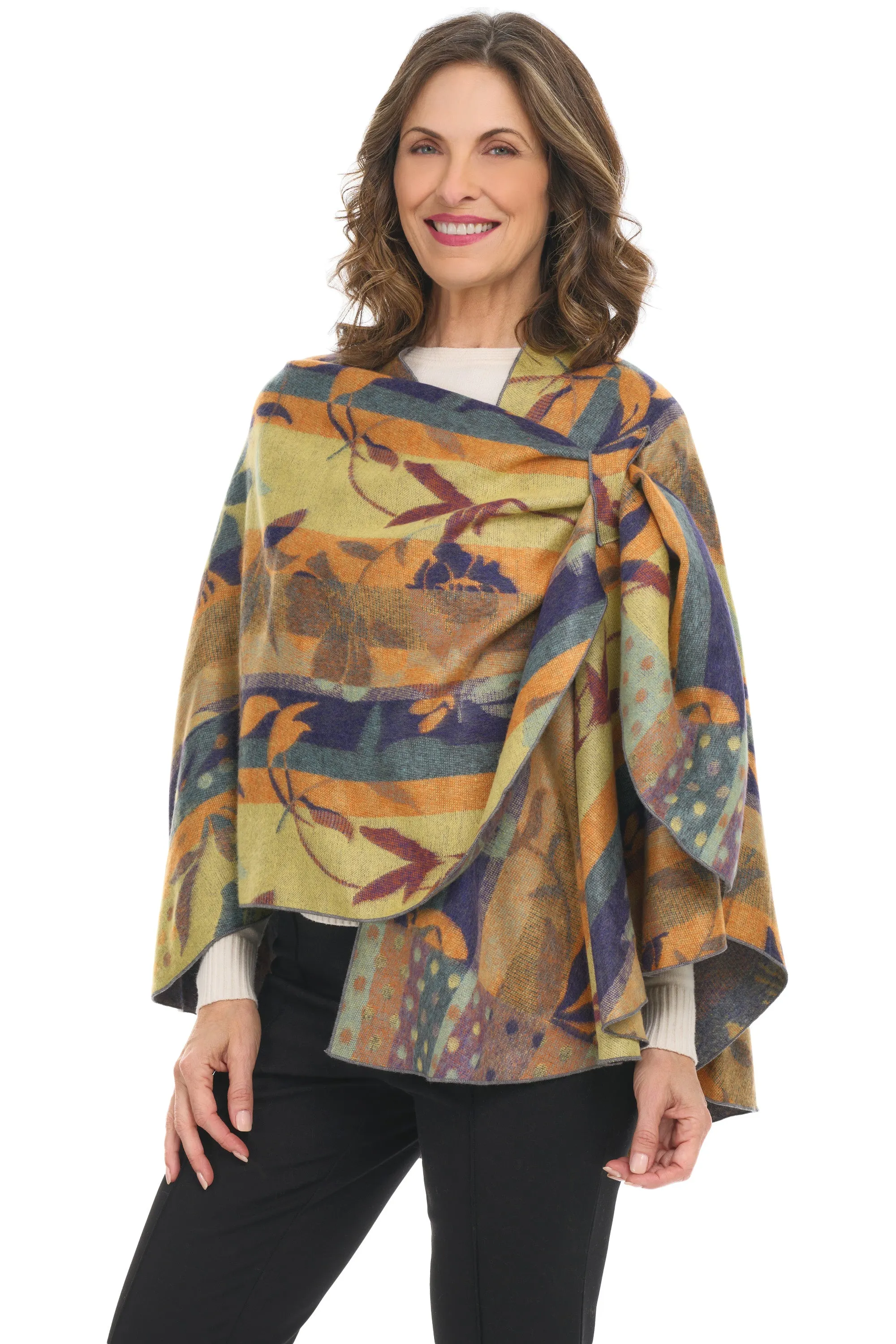 Reversible Cashmere Shawl