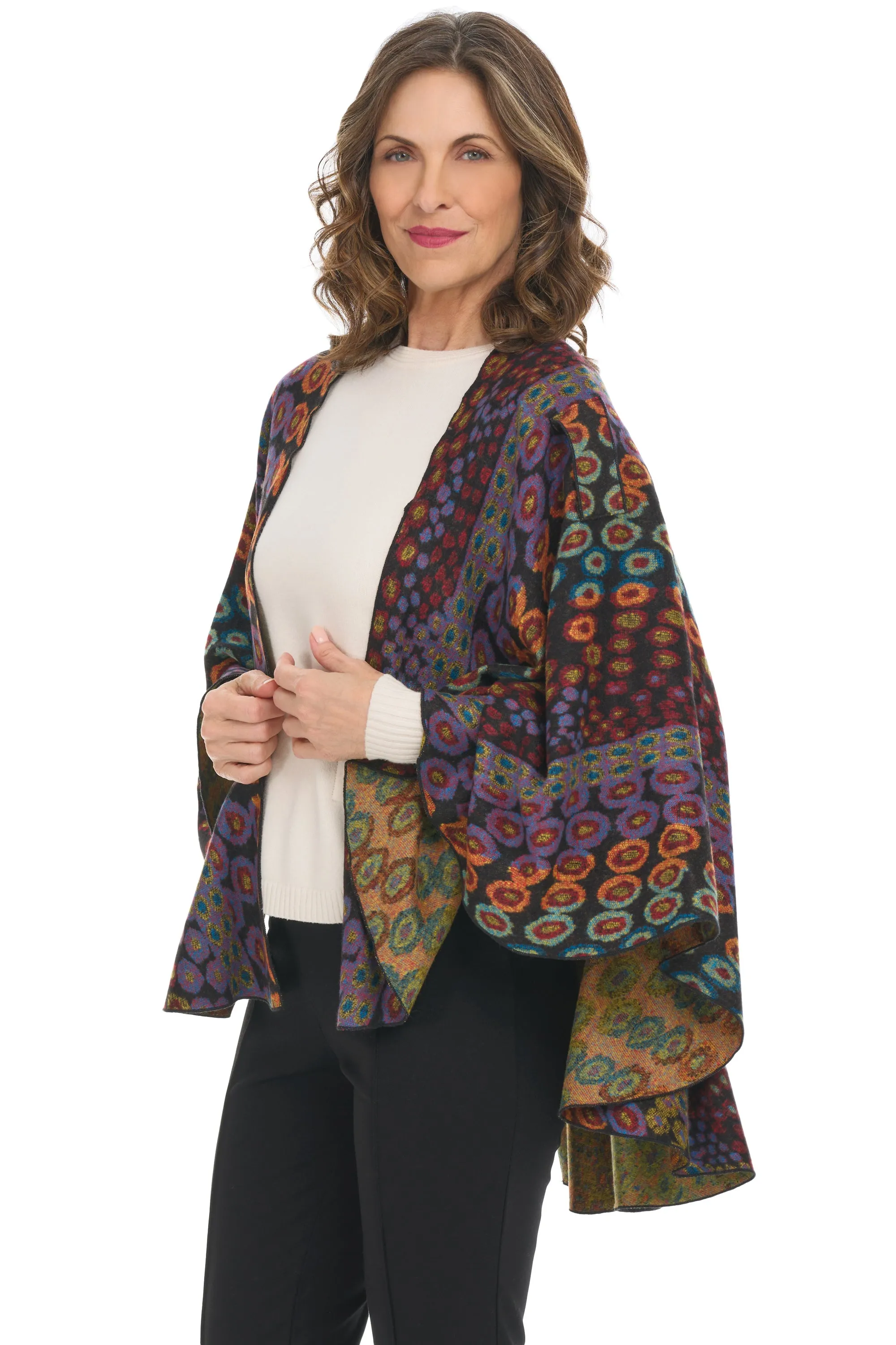 Reversible Cashmere Shawl