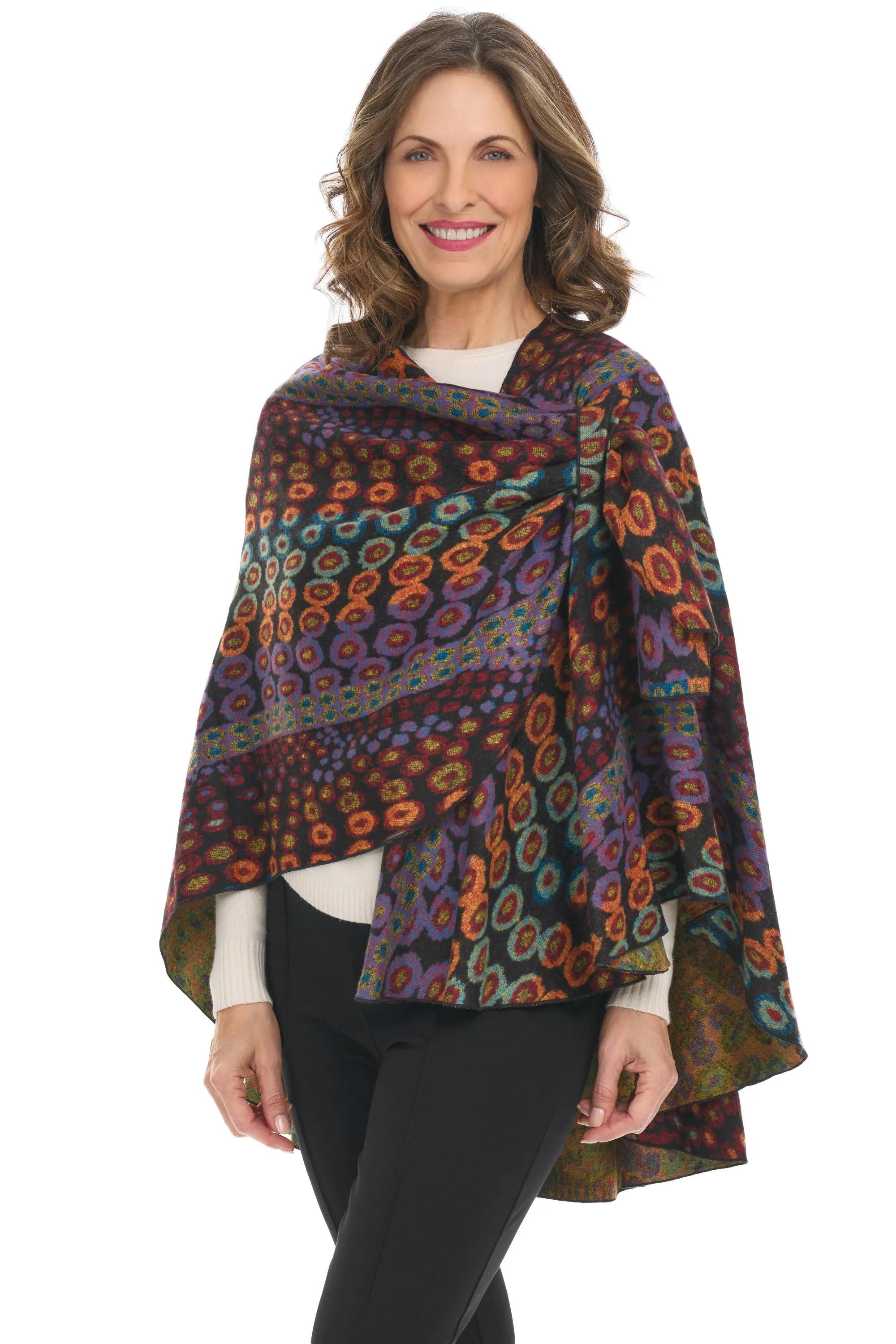 Reversible Cashmere Shawl